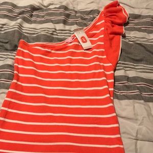 Lilly Pulitzer one shoulder top